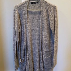 Brave Soul Light Grey Long Cardigan
